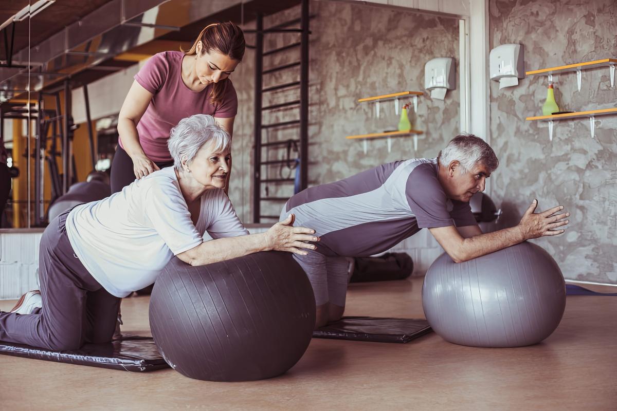 Balancetraining Übung